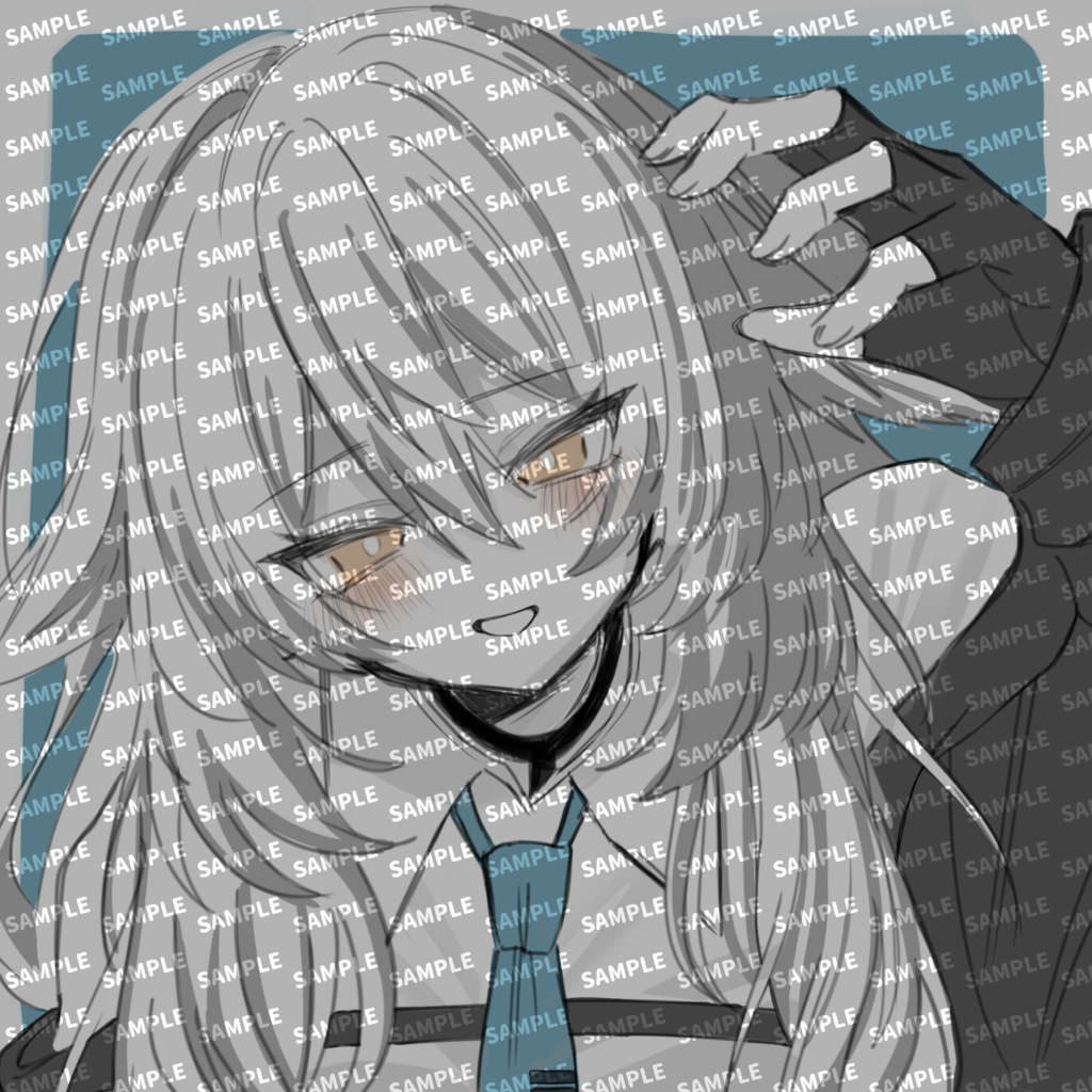 【直筆ミニ色紙】ルルネ❤︎デジタルイラスト付き