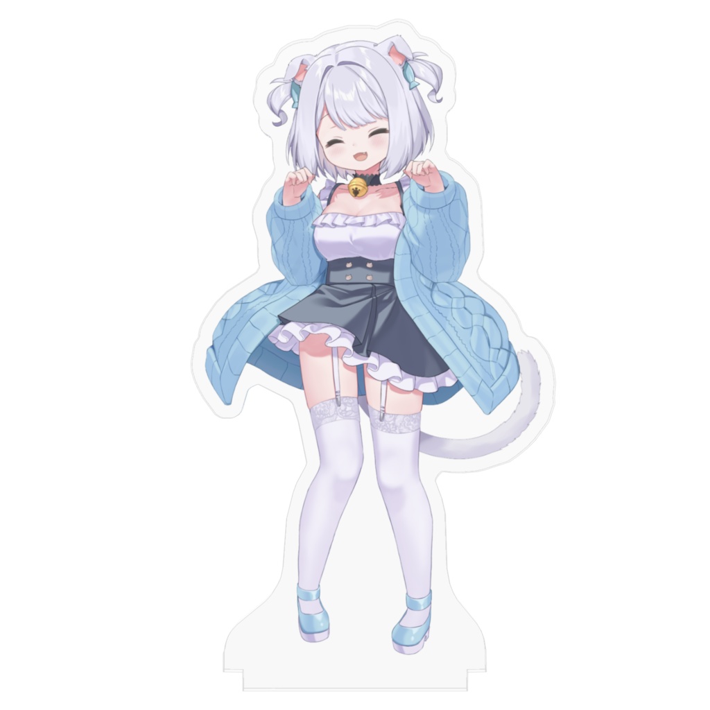 【常設グッズ】猫羽ころんキービジュアルアクスタ②