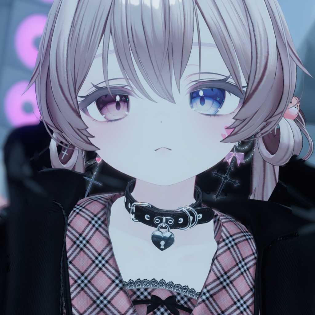 【11アバター対応】こあくまぴあす -Koakuma earring-