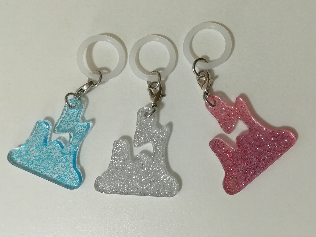 きらめく青い森のアンブレラマーカー