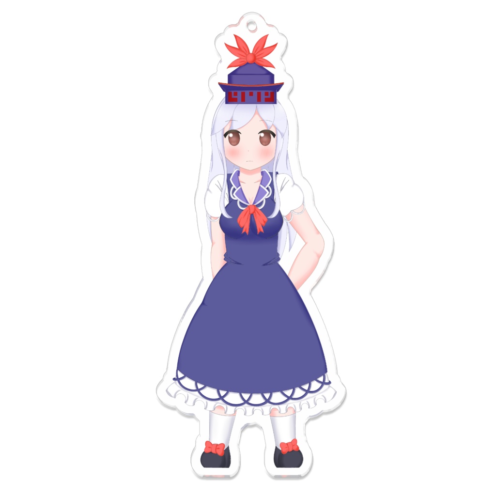 東方projectアクリルキーホルダー　上白沢慧音(人)