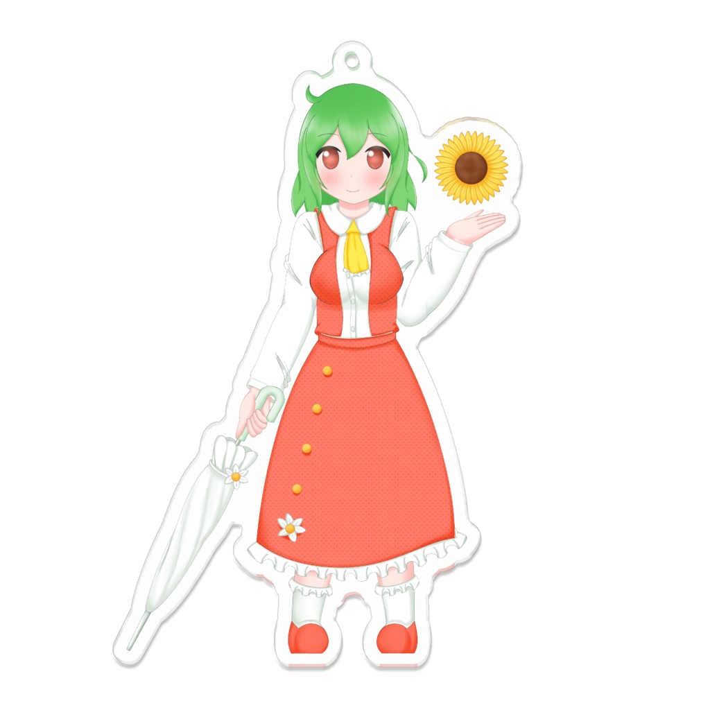 東方projectアクリルキーホルダー　風見幽香