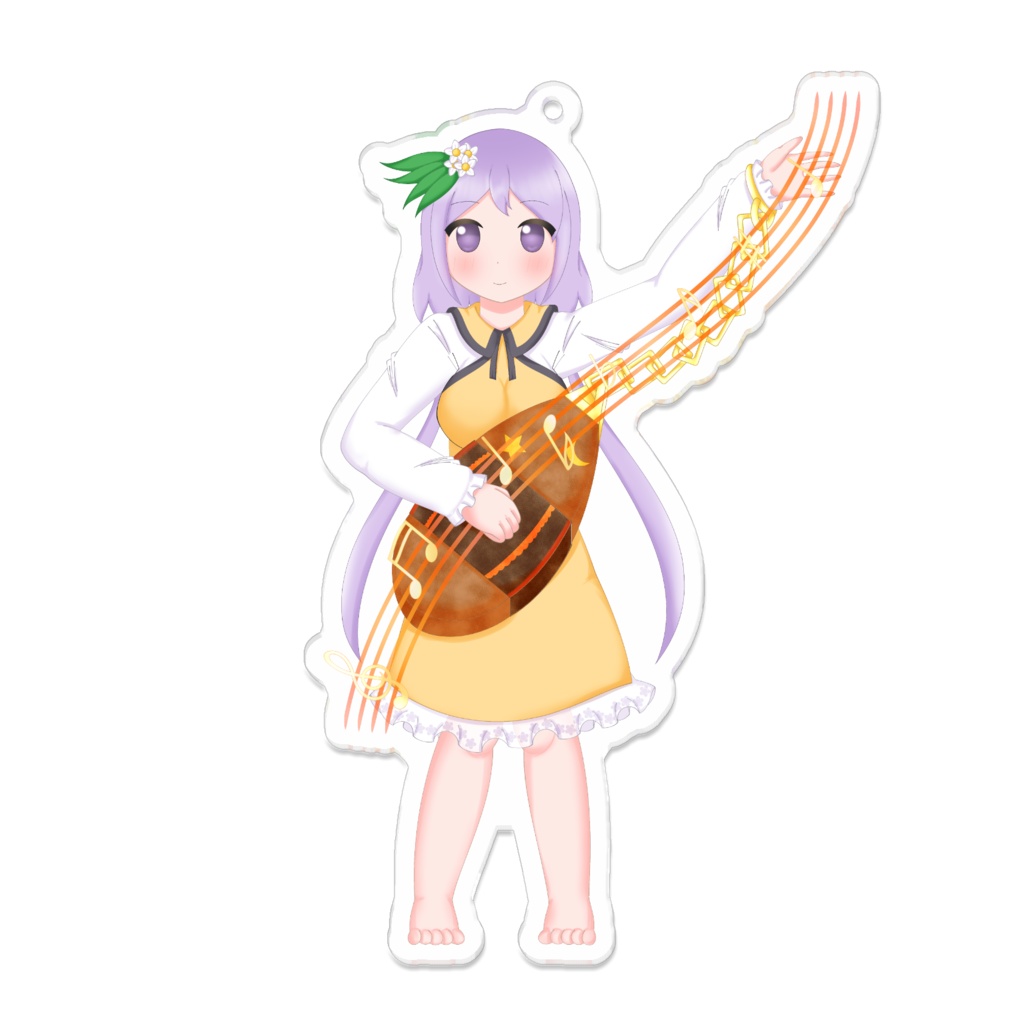 東方projectアクリルキーホルダー　九十九弁々