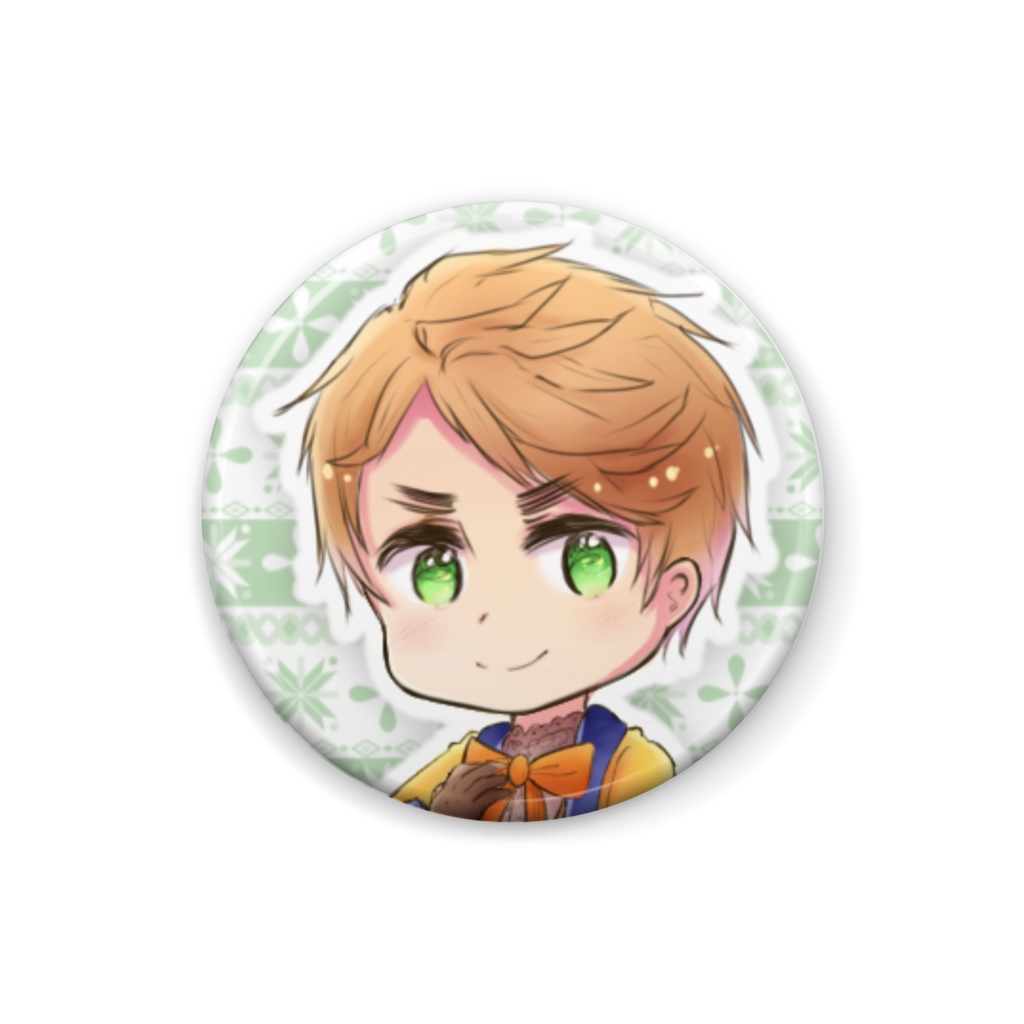 でこりす缶バッジ