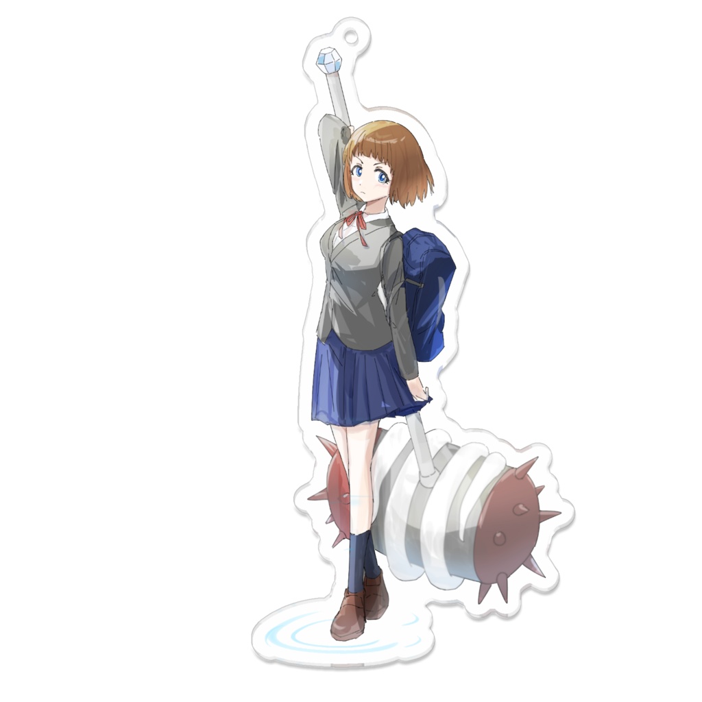 工藤忍 デカハンアクキー