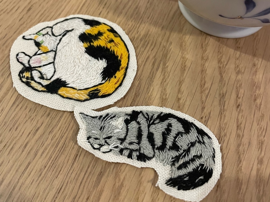 ワッペン型オーダーメイド刺繍