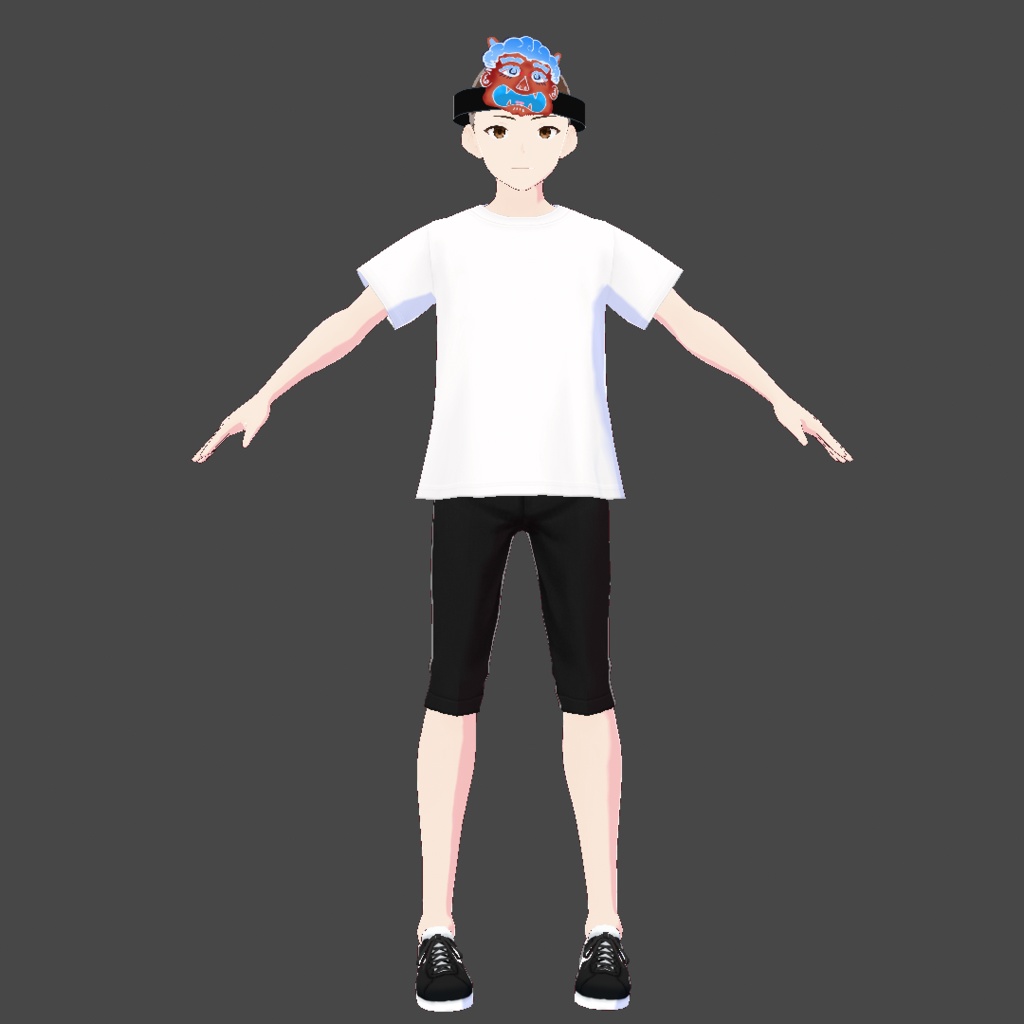 赤鬼のお面 Red Demon Mask