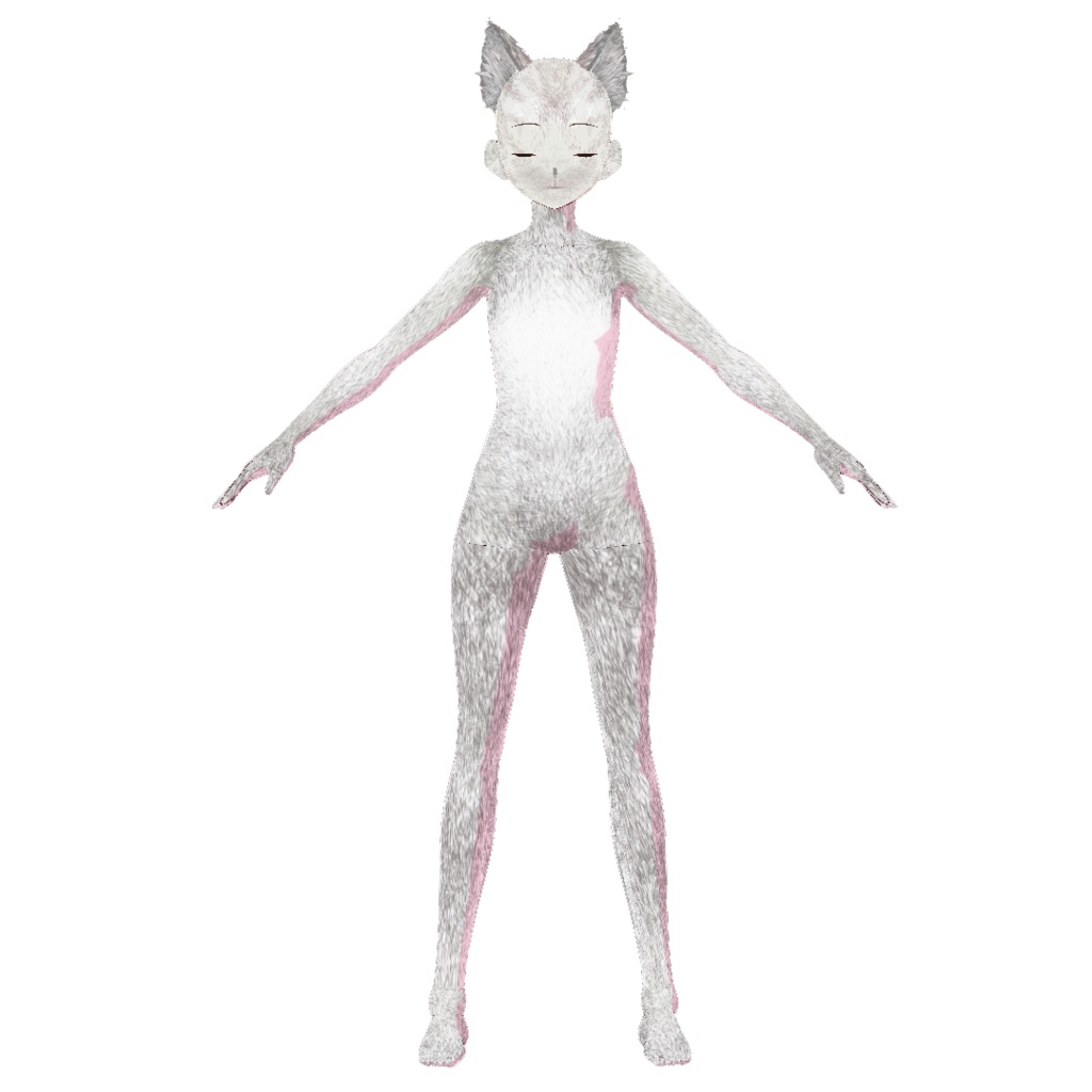 VRoid 猫化テクスチャ