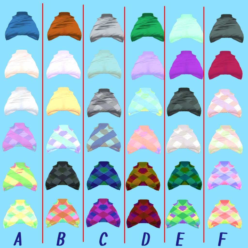 VRoid 女性向けスイムウェア2022 テクスチャセット