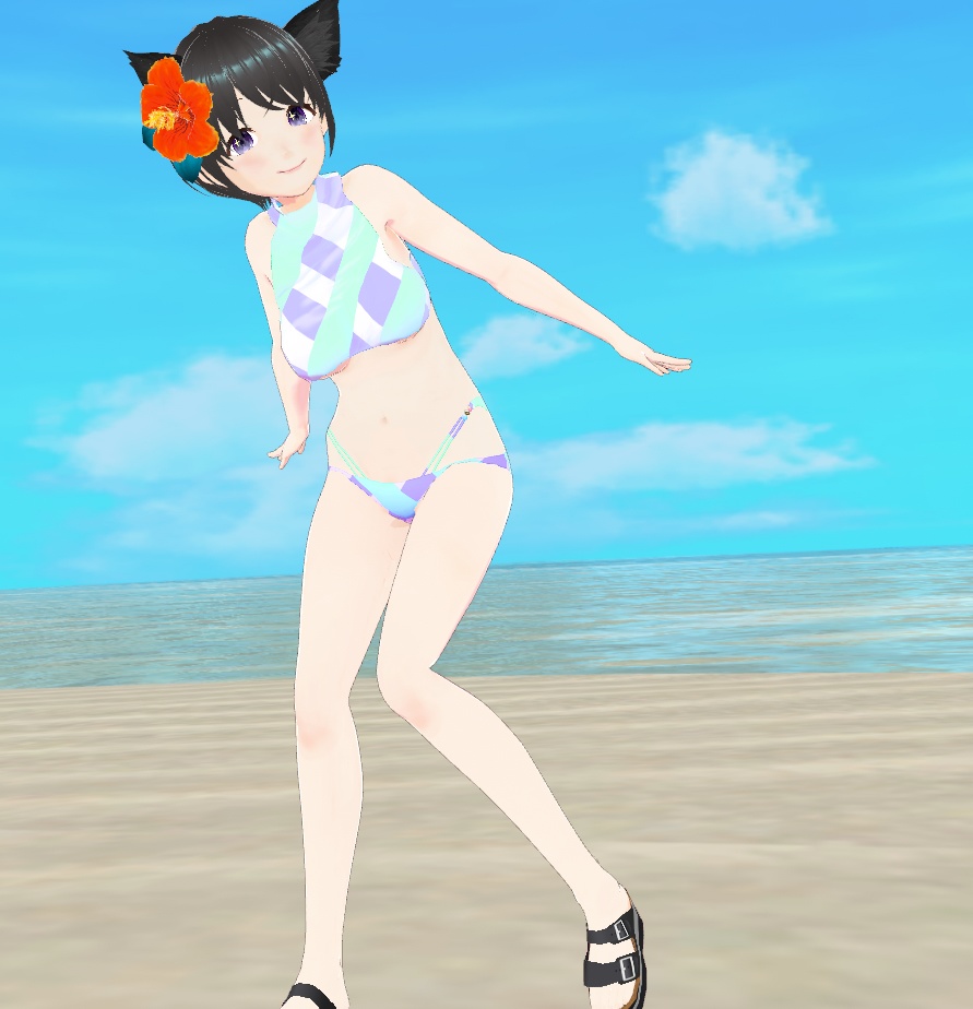 VRoid 女性向けスイムウェア2022 テクスチャセット