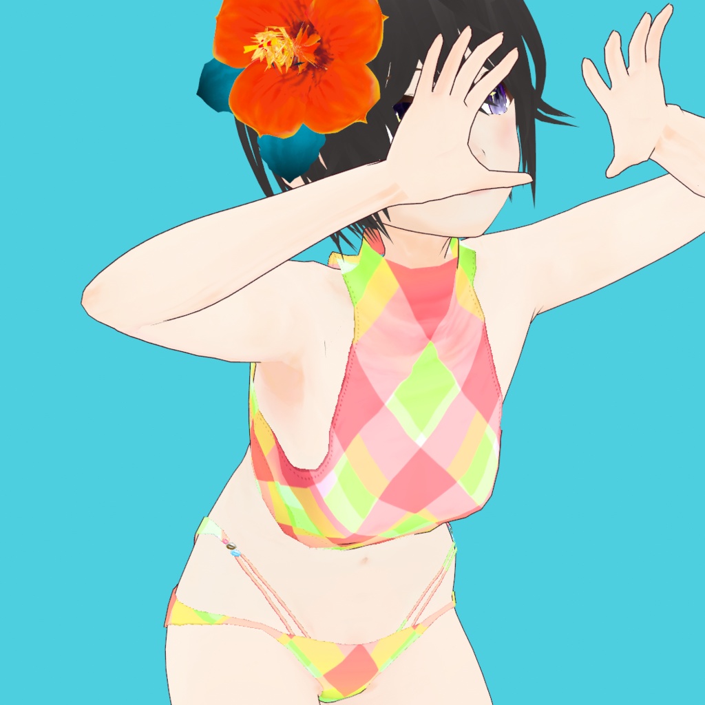 VRoid 女性向けスイムウェア2022 テクスチャセット