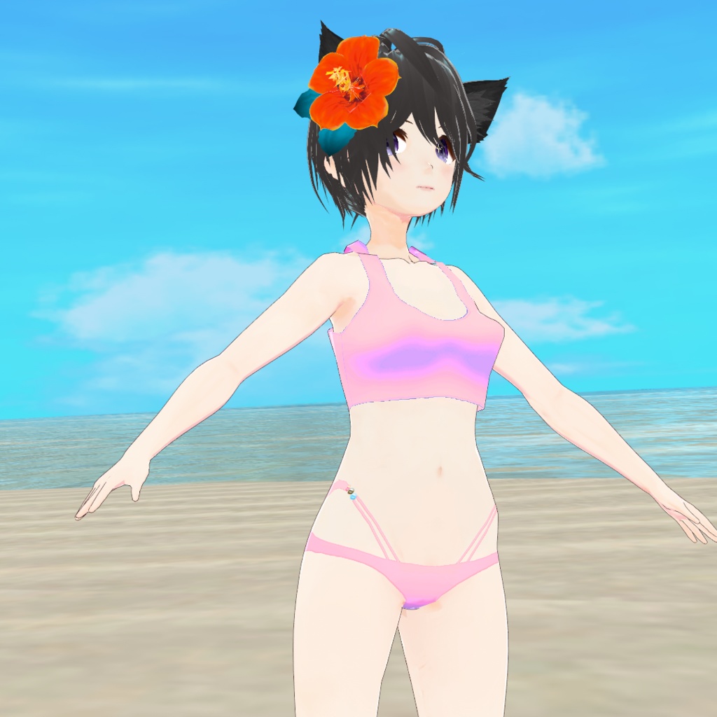 VRoid 女性向けスイムウェア2022 テクスチャセット