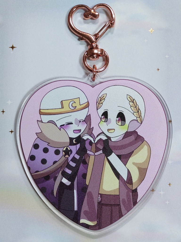 the Shattered Dreams AU ハートアクリルキーホルダー