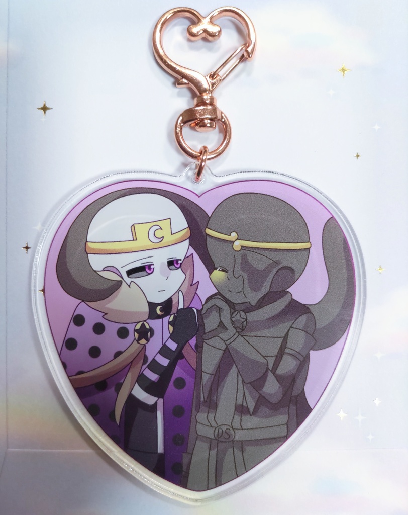 the Shattered Dreams AU ハートアクリルキーホルダー