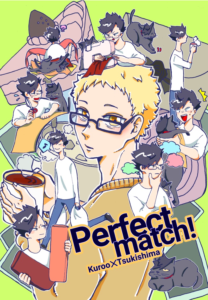 【クロ月】Perfect match!