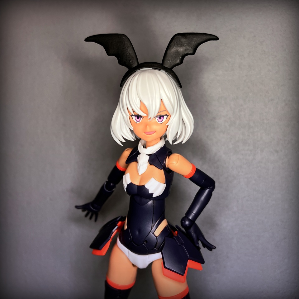 【無料】30MSシリーズ用コウモリカチューシャ1(3Dプリント用stlデータ)