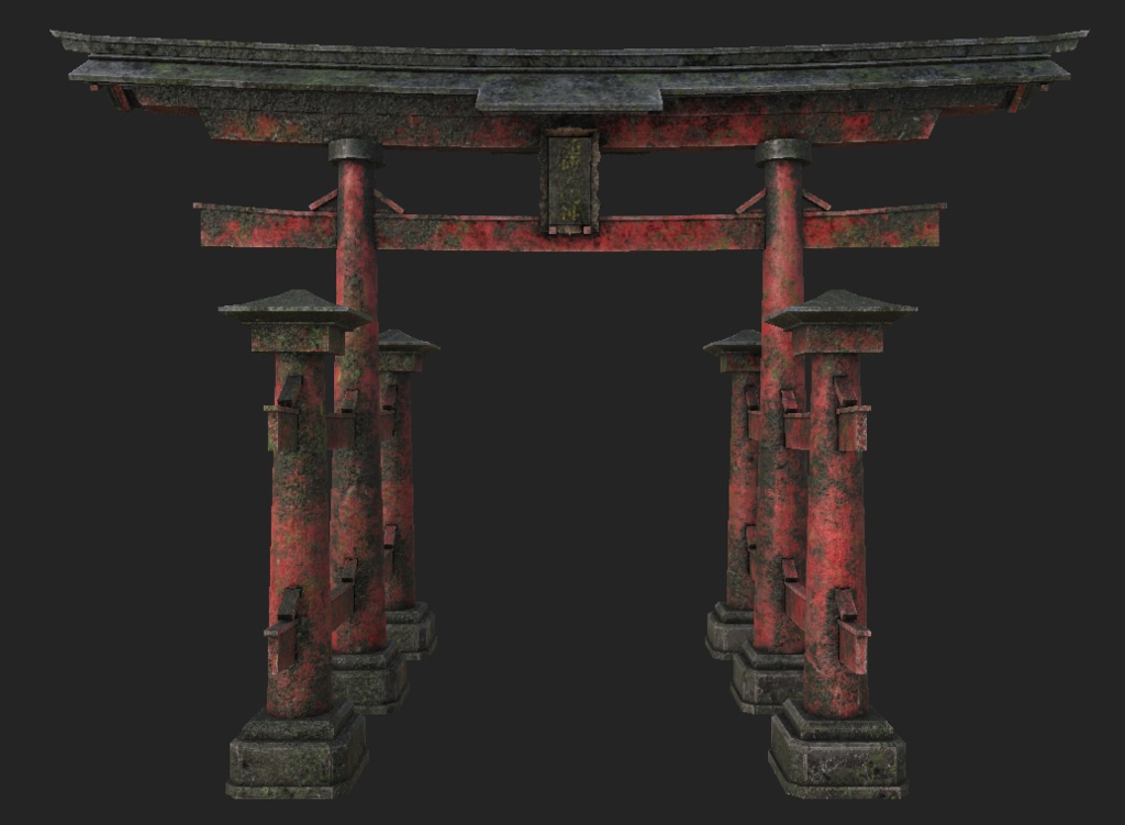 【3Dモデル】大鳥居/Torii