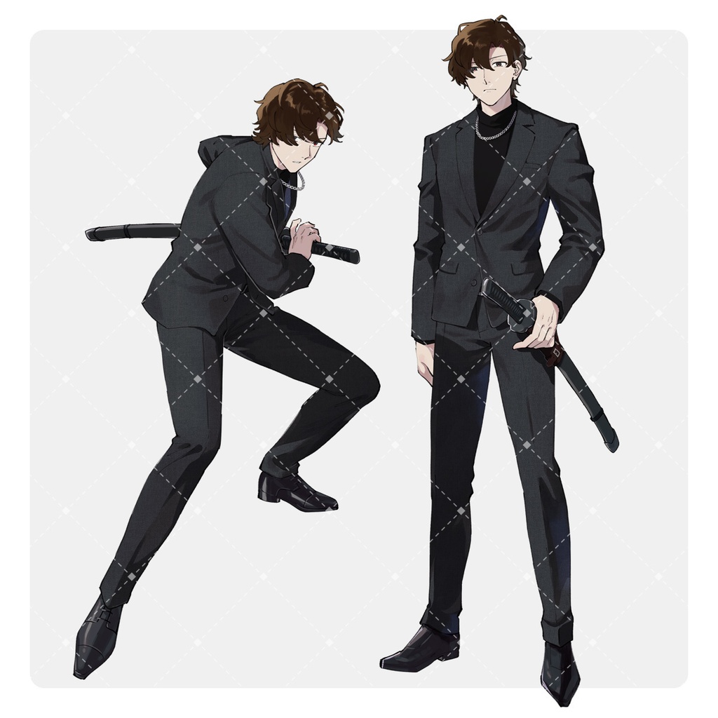 立ち絵素材011(無料版・戦闘差分あり)