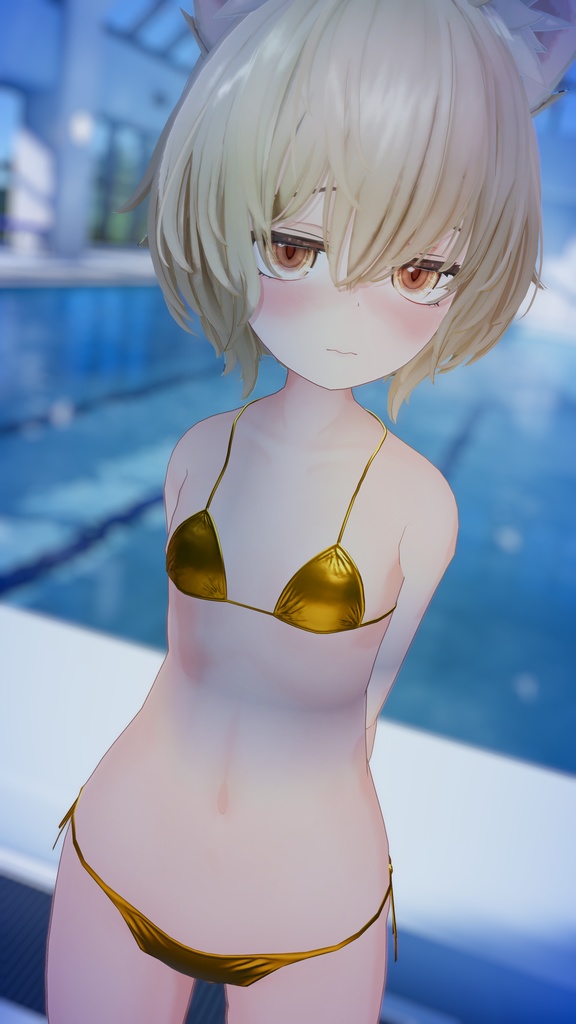【RadDollV3対応】金ビキニ
