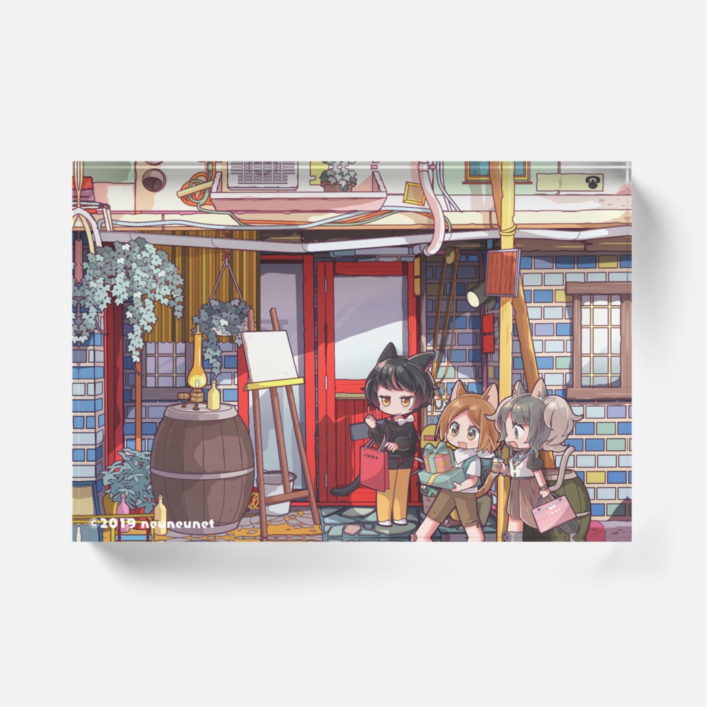 neuneunetcatalogue 2019summerアクリルブロック