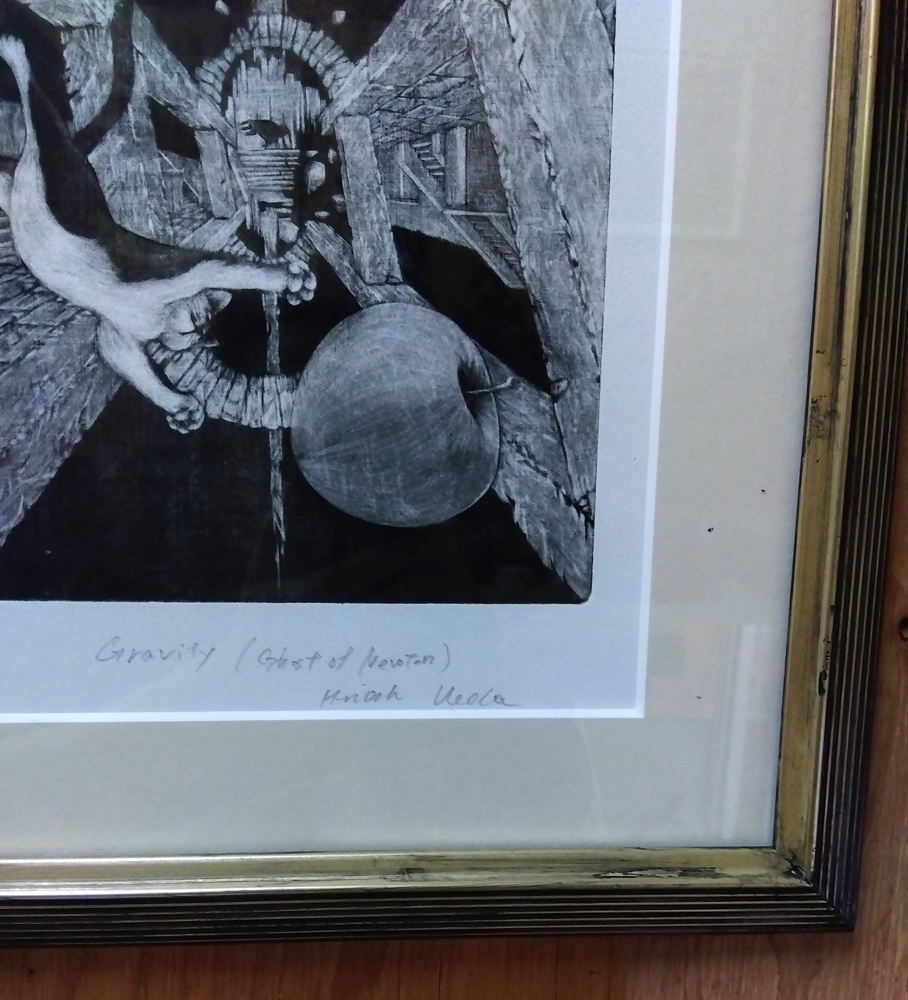 銅版画: ニュートンの亡霊