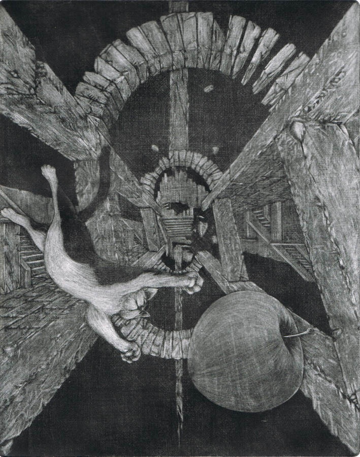 銅版画: ニュートンの亡霊