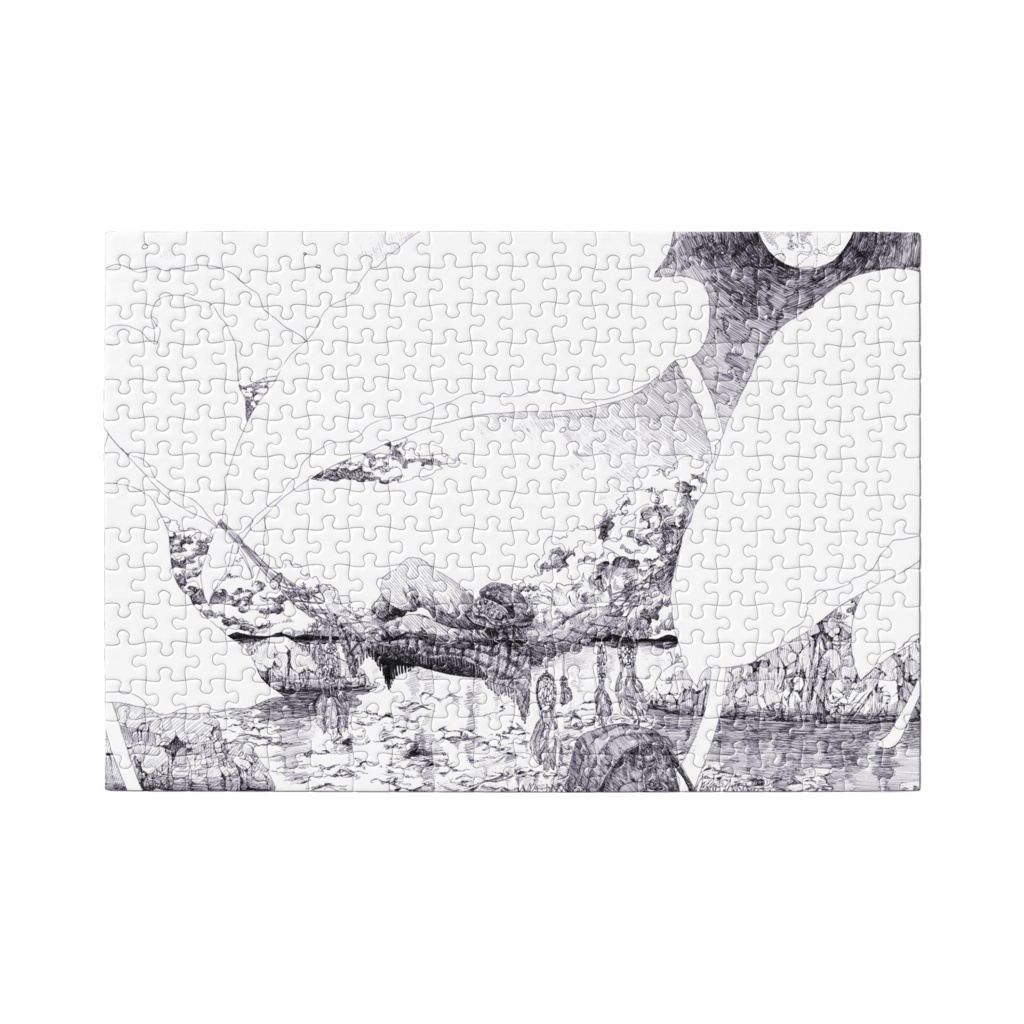 難易度が高いゆったりねこのパズル