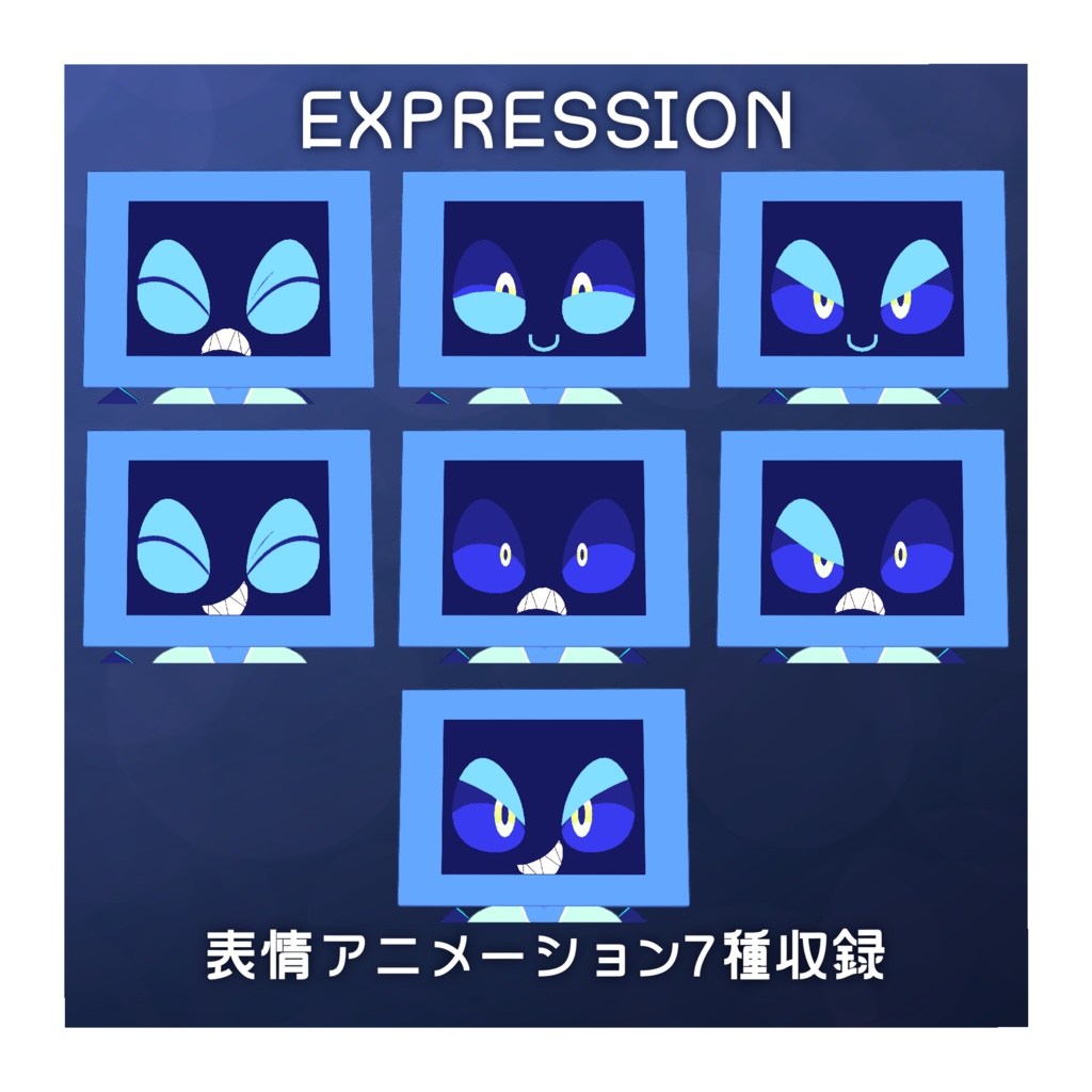 【5体売れるまで半額セール中!】VRChat想定3Dモデル「タブリィ・パラドックス」