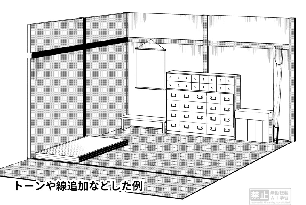 【3D素材】医務室