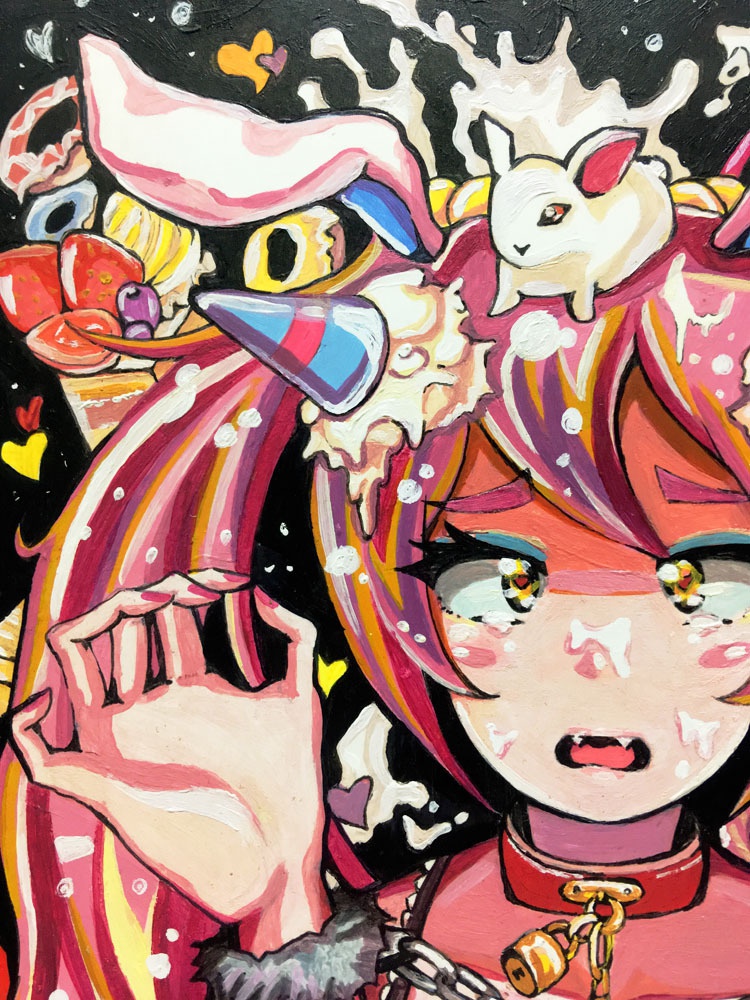 アクリル原画【Sweets Rabbit】【送料込】