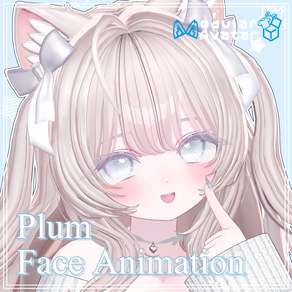 Plum Face Animation + Makeup