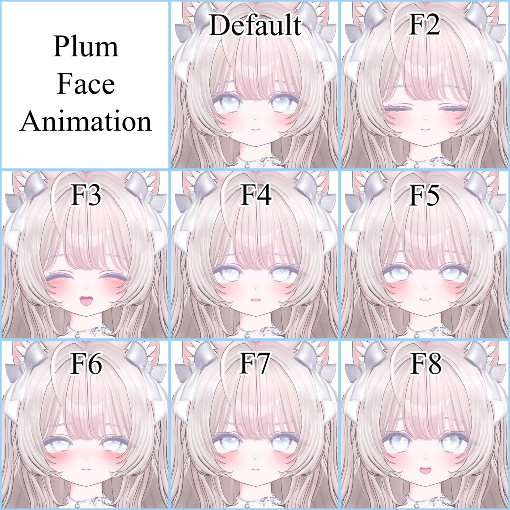 Plum Face Animation + Makeup