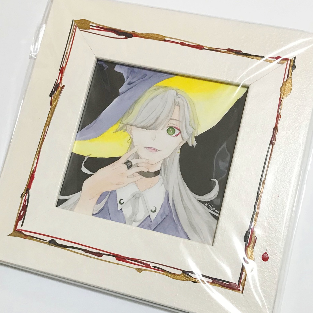 額装作品「キミの味（腹ペコ魔女のグリモワール）」