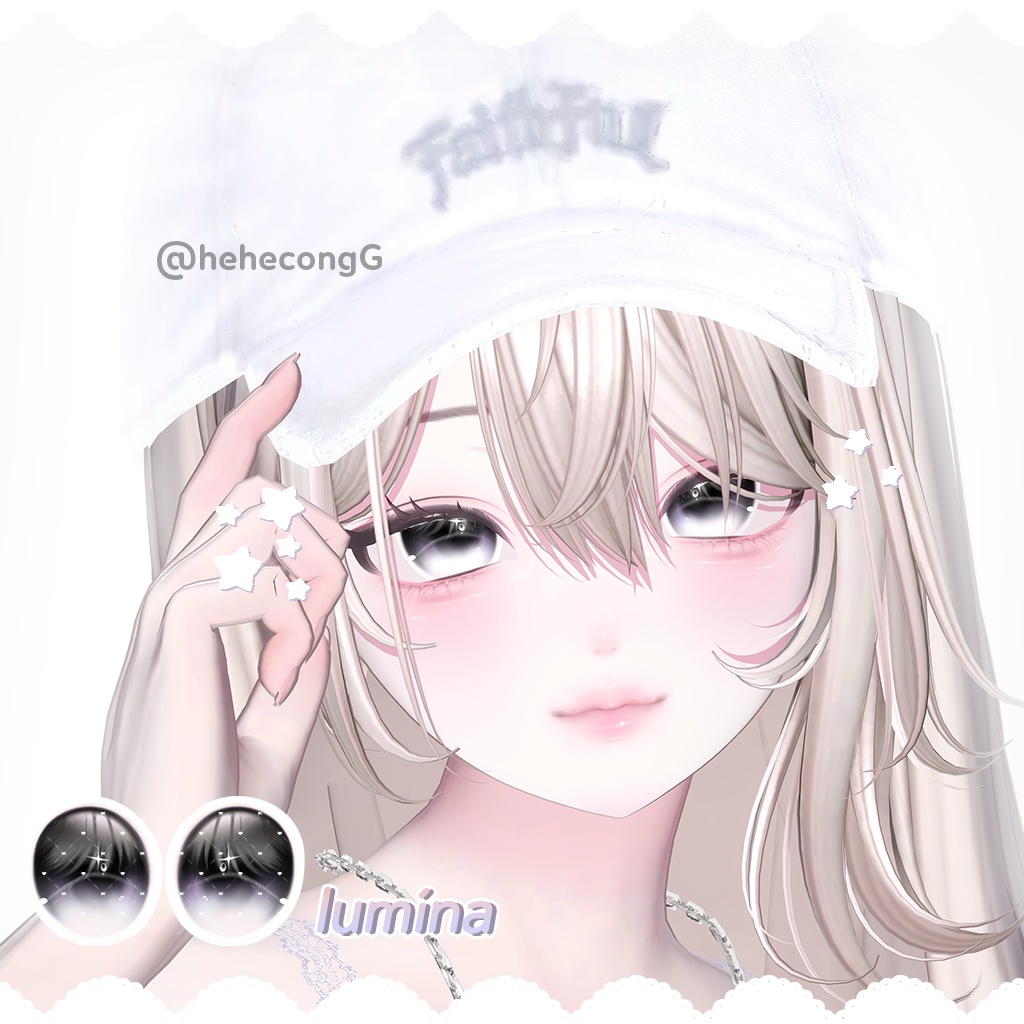 ⟡ 【7アバター対応 】 Starry Eye Texture ⟡