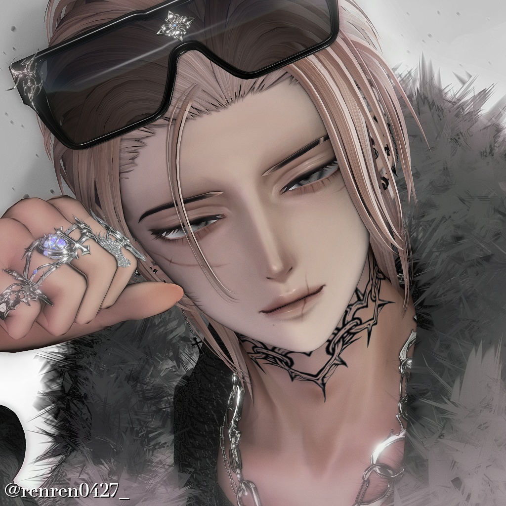 † 【Minase / 水瀬】 Deep Gray Make up †