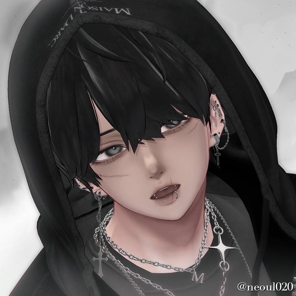 † 【Minase / 水瀬】 Deep Gray Make up †