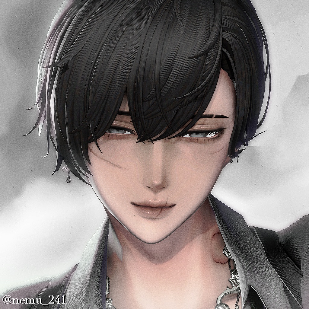 † 【Minase / 水瀬】 Deep Gray Make up †