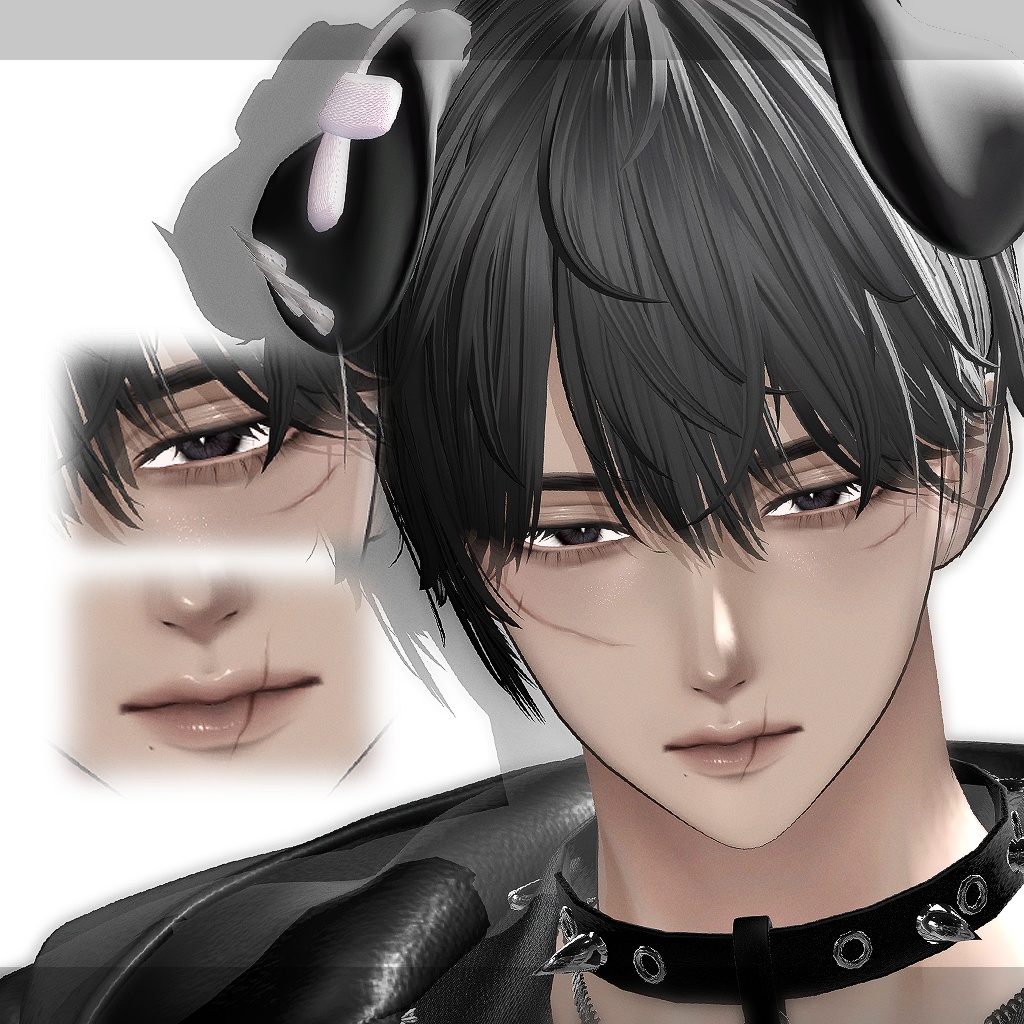 † 【Minase / 水瀬】 Deep Gray Make up †