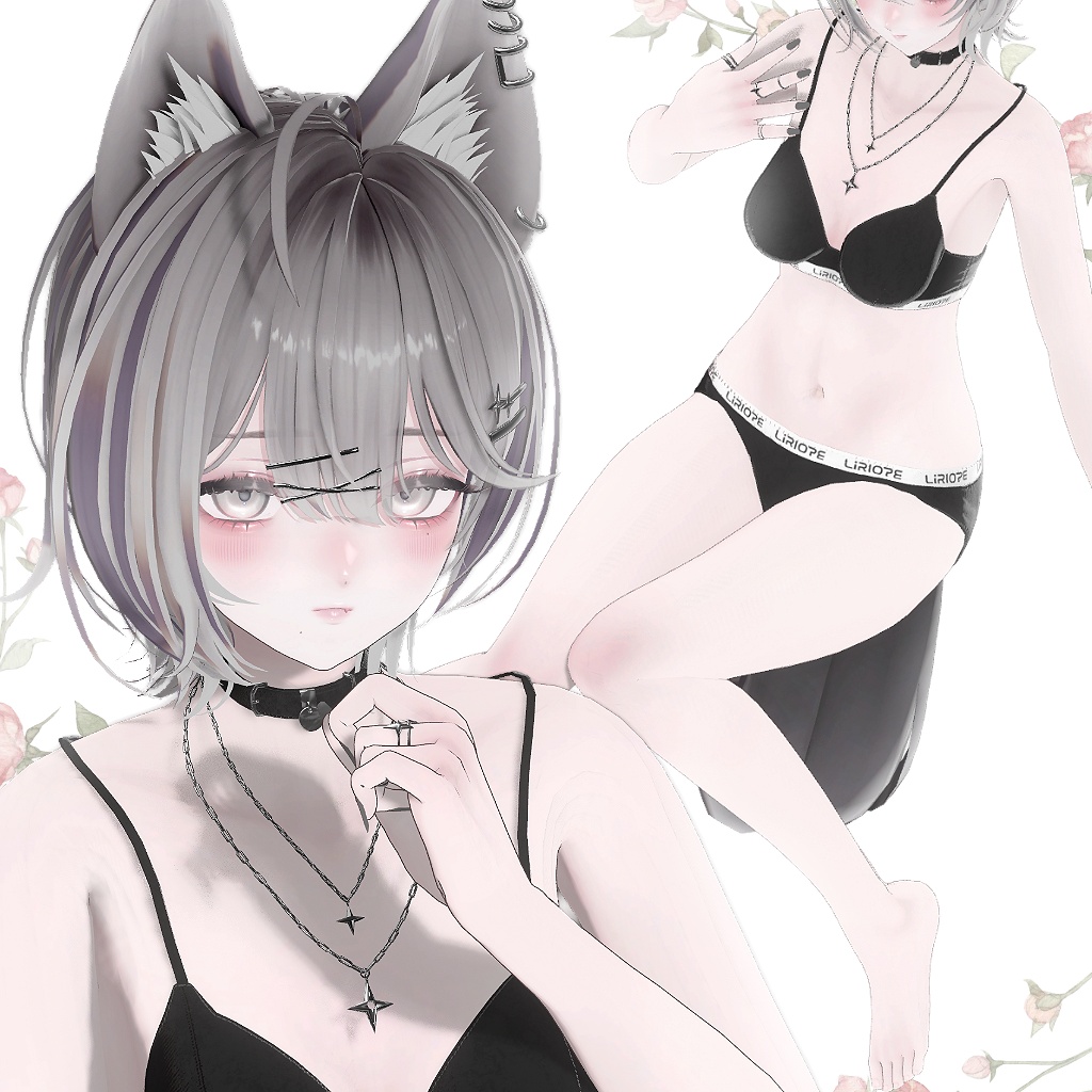 【Linne / リンネ】 Ash Rose Make up . ݁₊ ⊹ . ݁˖ . ݁