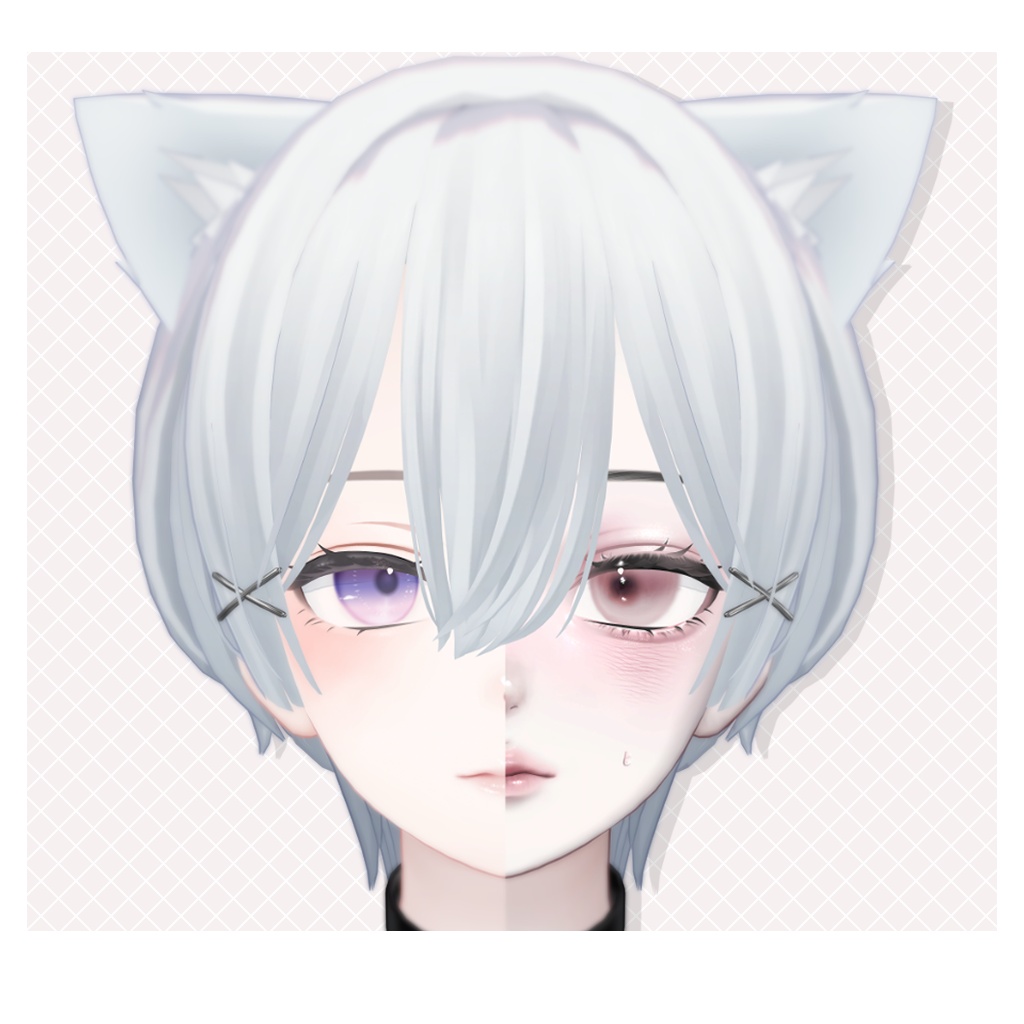 【4アバター対応】 Lovesick Pair Makeup & Eye Texture ❤︎₊ ⊹
