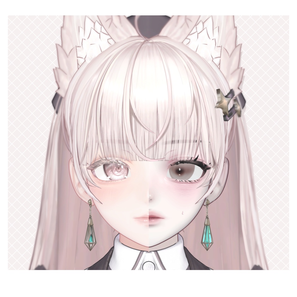【4アバター対応】 Lovesick Pair Makeup & Eye Texture ❤︎₊ ⊹