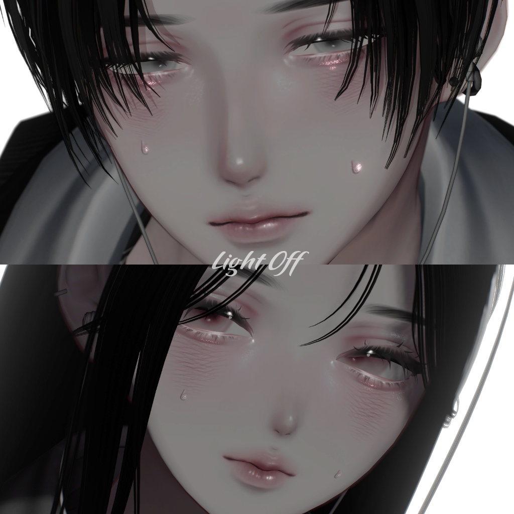 【4アバター対応】 Lovesick Pair Makeup & Eye Texture ❤︎₊ ⊹