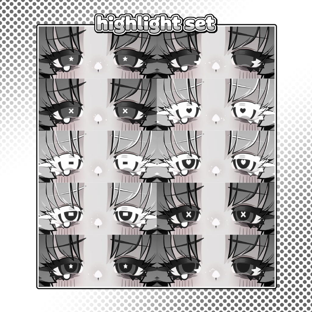 【SiuSiu】 ✖ Monotone Make up & Face Blendshape ✖