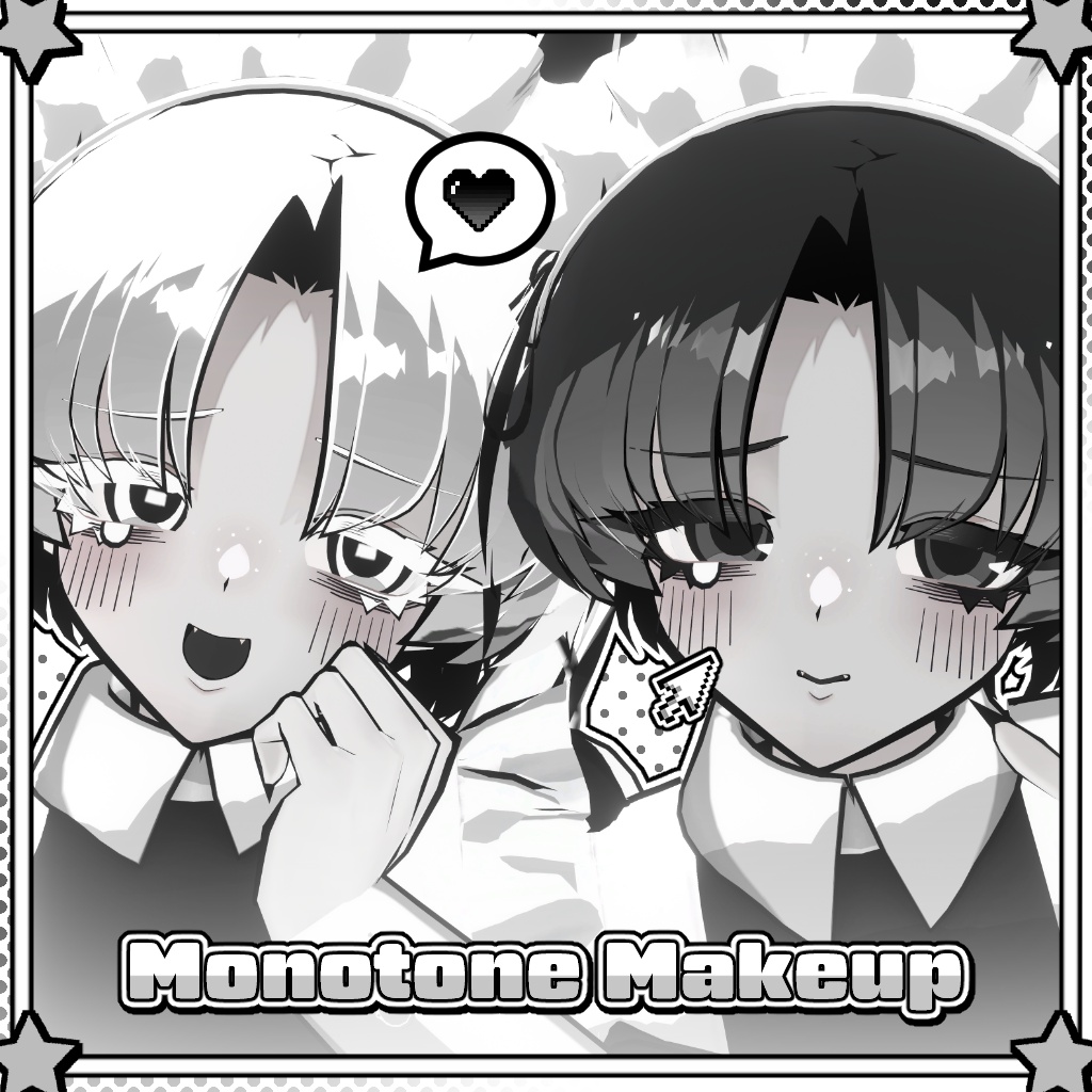 【SiuSiu】 ✖ Monotone Make up & Face Blendshape ✖