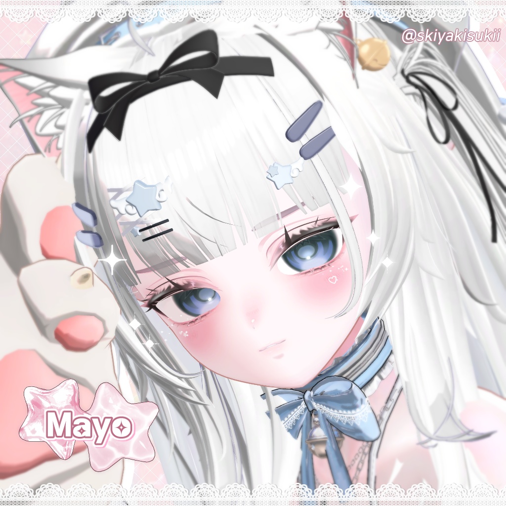 ~7/25 SALE!! 【4アバター対応】 ☁︎ ˚。⋆ Candy Star Makeup ˊ- ⋆。