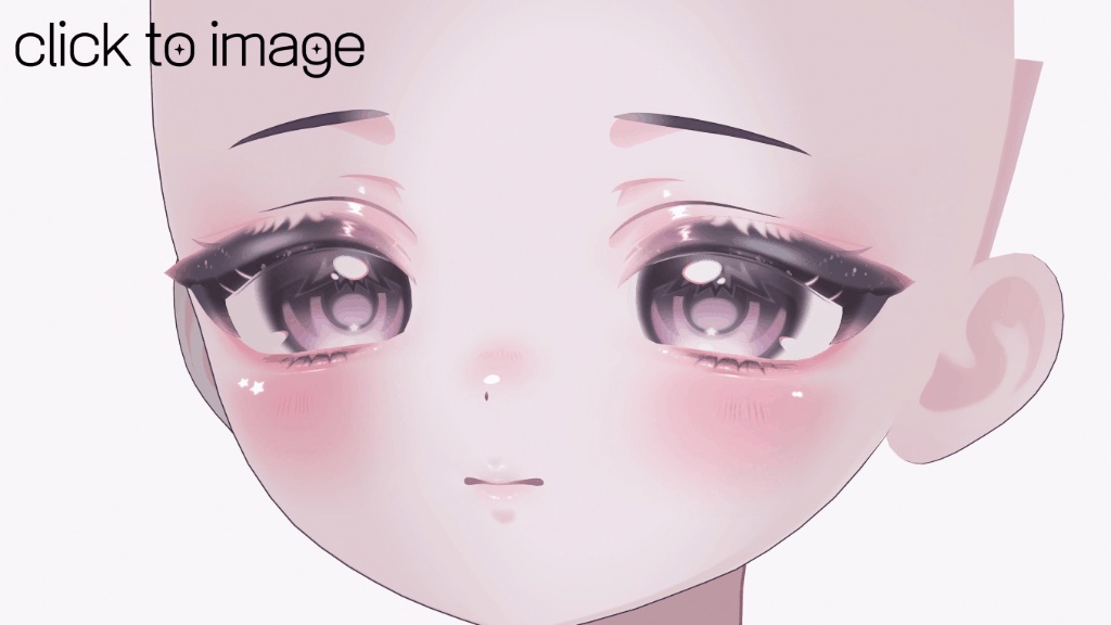 ~7/25 SALE!! 【4アバター対応】 ☁︎ ˚。⋆ Candy Star Makeup ˊ- ⋆。