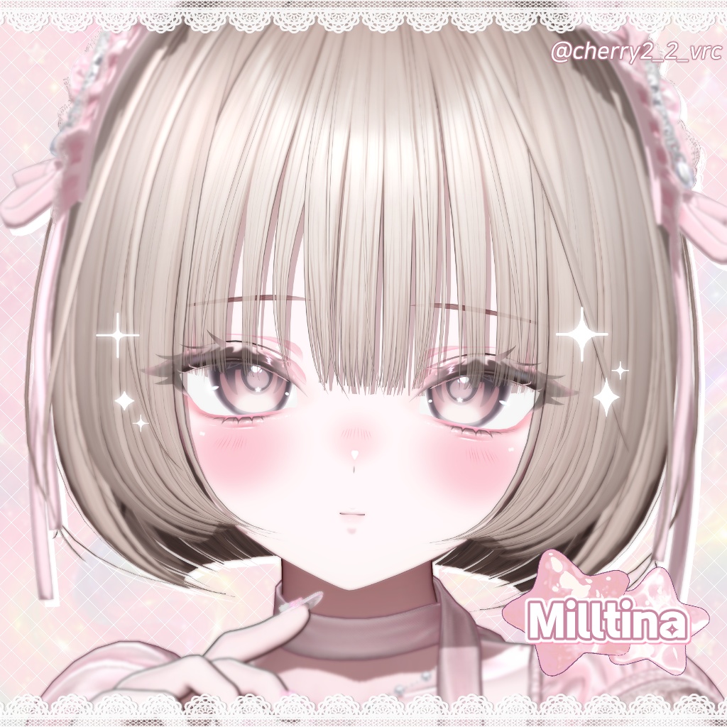~7/25 SALE!! 【4アバター対応】 ☁︎ ˚。⋆ Candy Star Makeup ˊ- ⋆。
