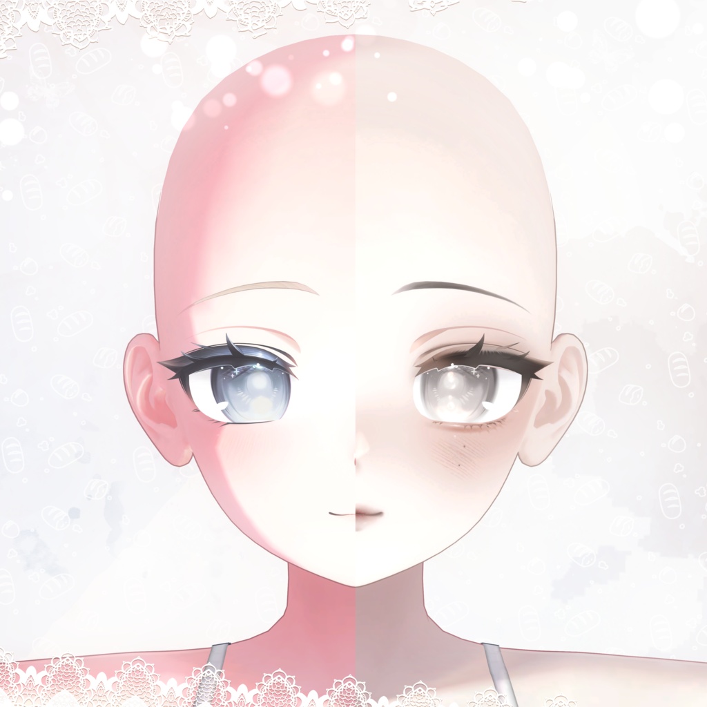 【4アバター対応】 Soft Toasty 🍞 Makeup / Mybunnie × Chic Blanc