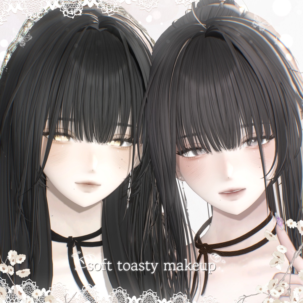 【4アバター対応】 Soft Toasty 🍞 Makeup / Mybunnie × Chic Blanc