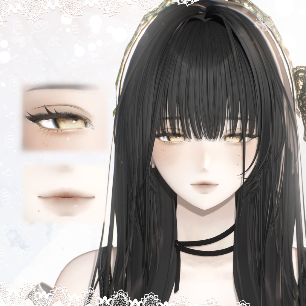 【4アバター対応】 Soft Toasty 🍞 Makeup / Mybunnie × Chic Blanc